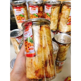 Khô cá thiều que / khô cá thiều miếng lon 250gram