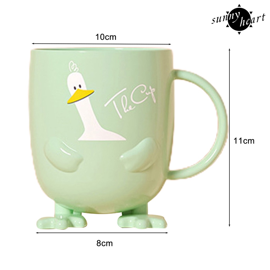 Cốc Đựng Bàn Chải Đánh Răng Chống Sốc Chống Sốc Hình Hoạt Hình Dễ Thương Cho Trẻ Em