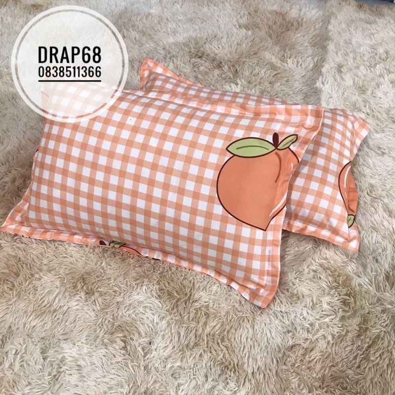 ( GIÁ SIÊU TỐT )  2 chiếc vỏ gối đầu cotton boly