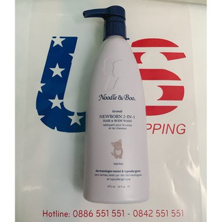 Sữa tắm gội cho Bé Noodle & Boo 473ml