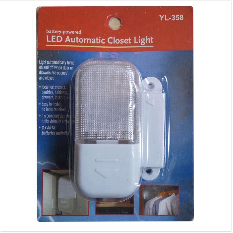 Đèn led  💯 GIÁ VỐN]   Đèn led ngăn kéo điều khiển từ tính, tự động sáng mỗi khi mở cửa tủ, ngắn kéo, dễ dàng tháo rời 7