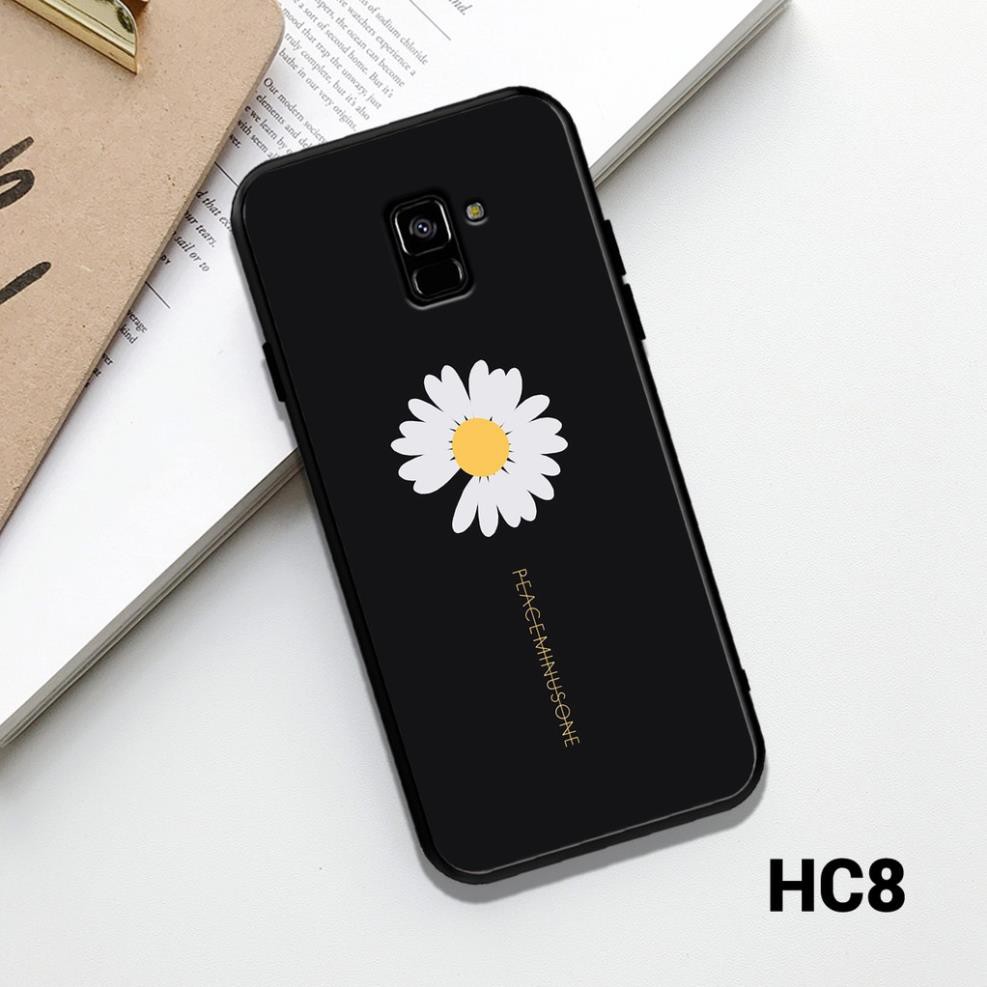 Ốp lưng SAMSUNG A6 2018/ A6 PLUS - A8 2018/ A8 PLUS in hình hoa cúc peaceminusonee G-Dragon x Just Do It