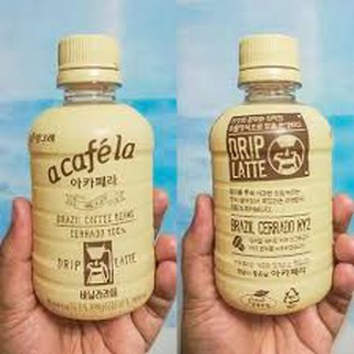 [Mã GROSALE2703 giảm 8% đơn 250K] 5 CHAI CÀ PHÊ SỮA ACAFÉLA - CAFE VANILLA LATTE (Chai 240ml)