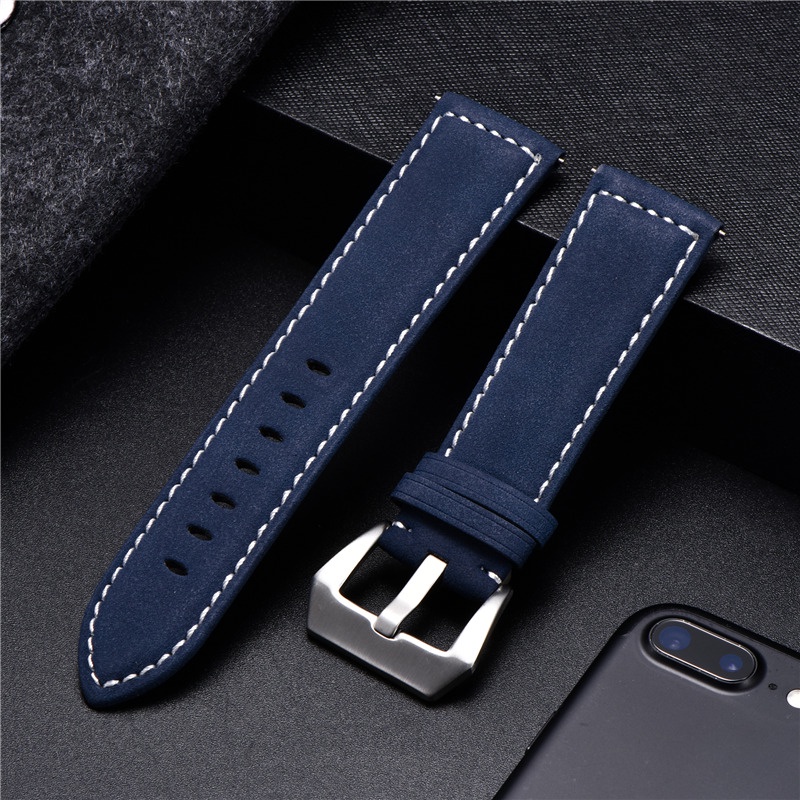 Dây Đeo Tay Thay Thế Bằng Da Cổ Điển Cho Huami Amazfit GTR 3 Pro Strap GTR-3 GTR3 / GTR 2 2e 22mm