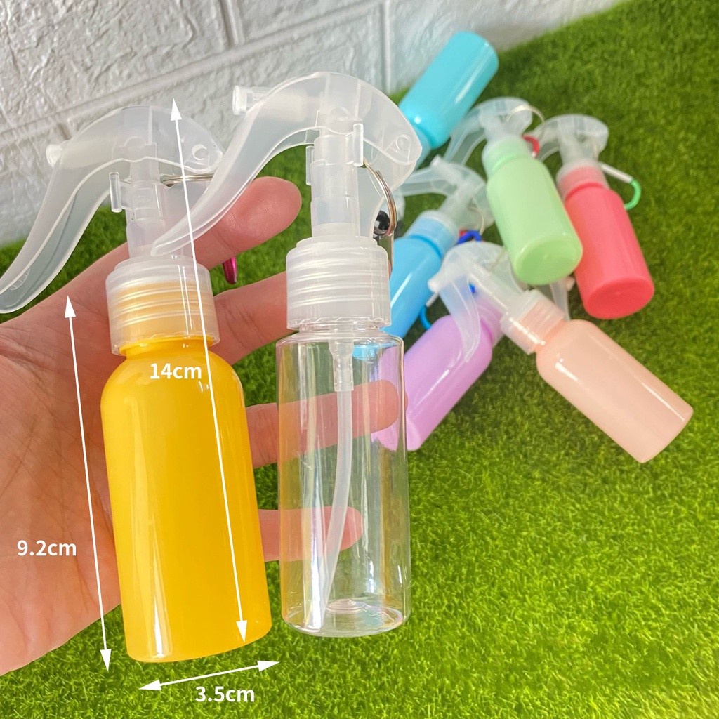 Bình Xịt Rỗng 60ml Kèm Móc Khóa Tiện Dụng