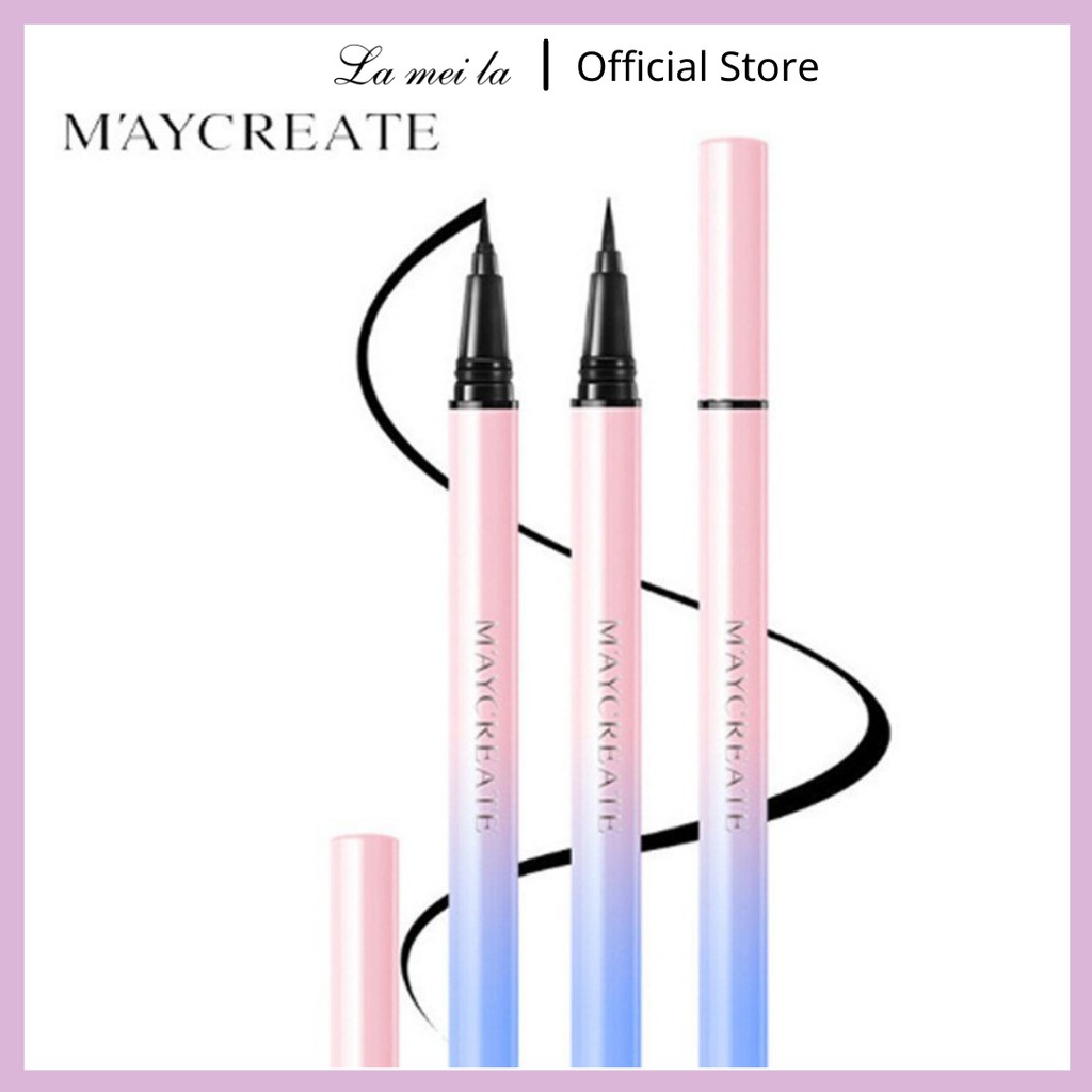 Bút Kẻ Mắt Chống Thấm Nước Lâu Trôi Kẻ Mắt Nước Maycreate MKM2