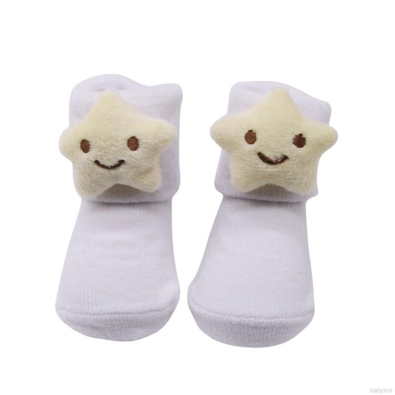 Tất cotton giữ ấm chống trượt cho bé