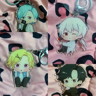 Móc khoá Mystic Messenger các loại. Arcylic Keychain Anime Manga nhân vật tự vẽ
