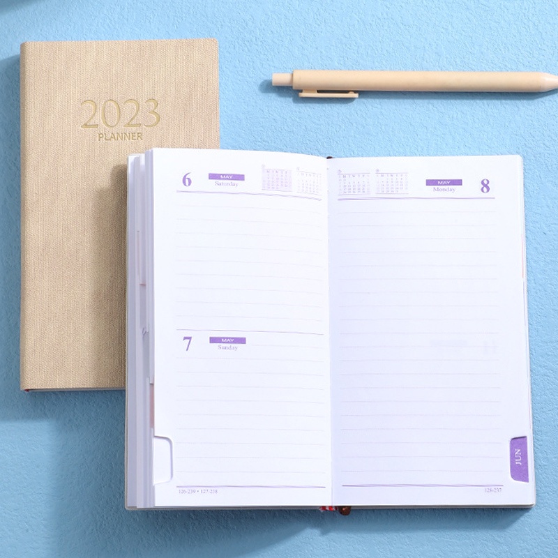 Sổ Tay Kế Hoạch 365 Ngày A6 2023 Phiên Bản Tiếng Anh