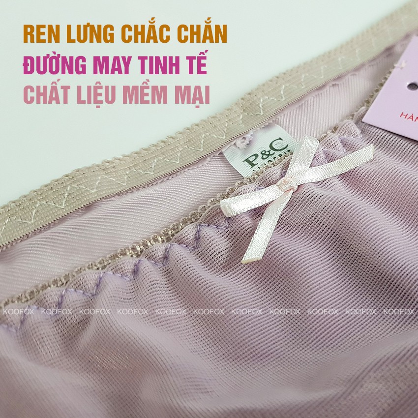 [SIÊU MỀM🌸] 04 Quần Lót Nữ Mini Thun Lạnh 4 Chiều Không Viền Siêu Thoải Mái - KOOFOX