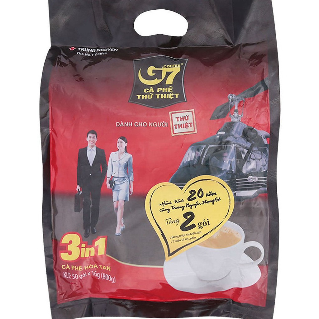 Cafe sữa hoà tan Trung Nguyên 3in1 G7