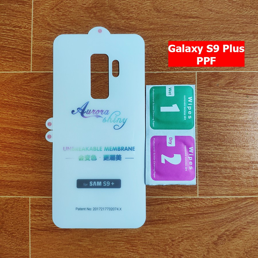 [Freeship toàn quốc từ 50k] Dán mặt lưng PPF Galaxy S9 Plus