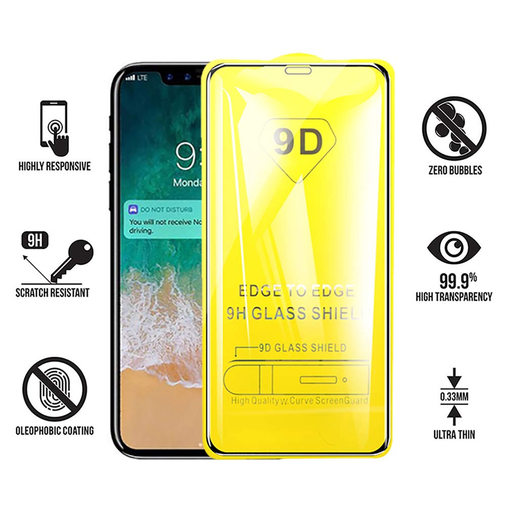 Kính Cường Lực 9d Bảo Vệ Màn Hình Điện Thoại iphone 15 14 13 12 11 pro max plus mini x xr xs max 8 7 6 6s plus se
