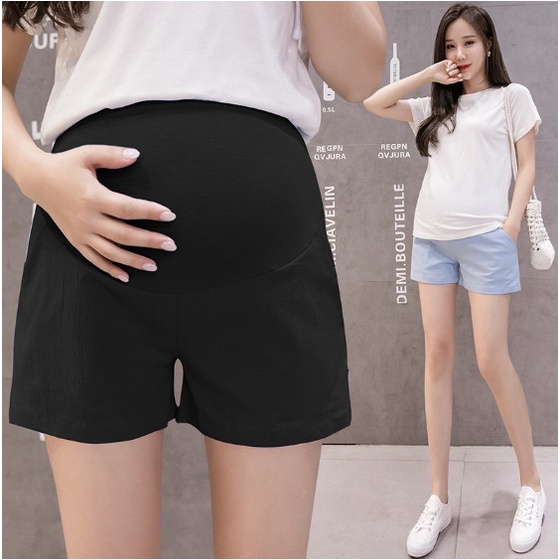 Quần Bầu Sooc Cotton co dãn thoải mái ( có chun chỉnh)