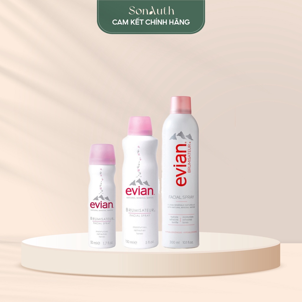 Xịt khoáng Evian Facial Spray