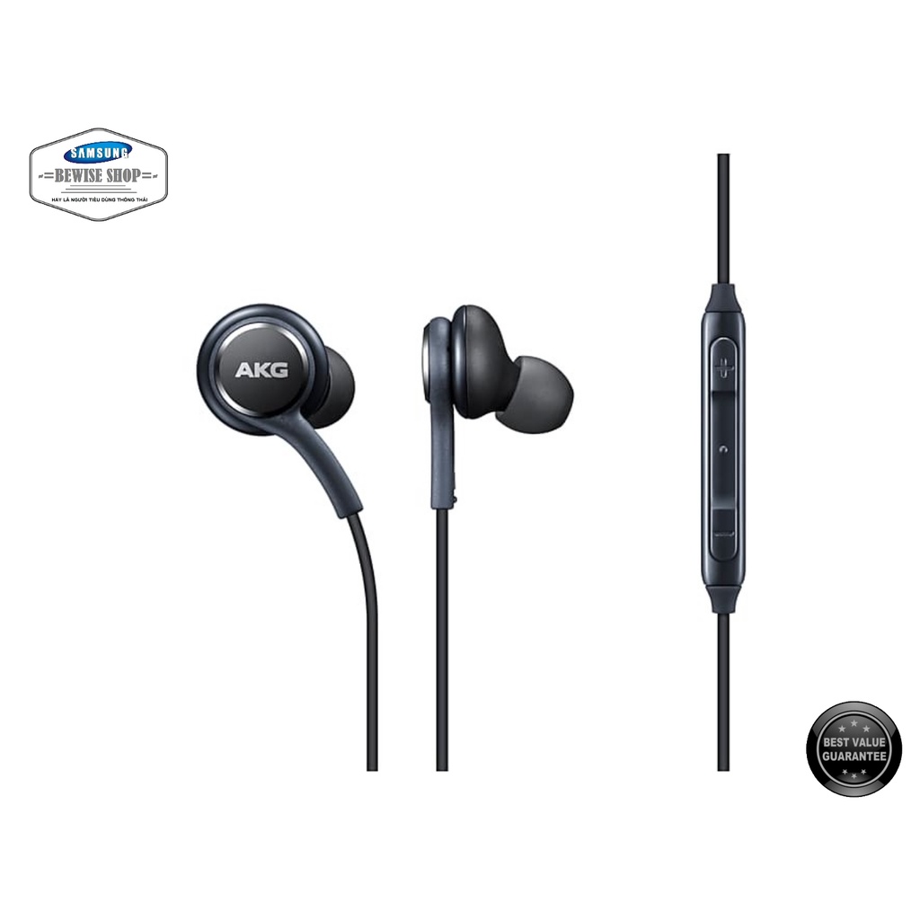 Tai Nghe Samsung AKG Chân Cắm 3.5mm Tặng Kèm Núm Silicone Thay Thế