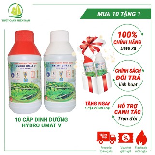 [MUA 10 TẶNG 1] Combo 10 Cặp Dinh Dưỡng Thủy Canh Hydro Umat V TẶNG  1 Cặp Cùng Loại