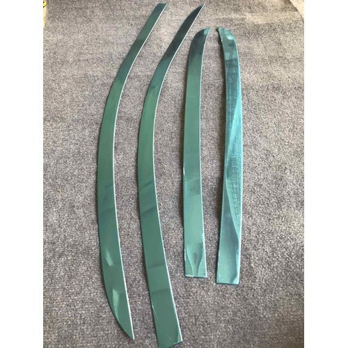 Nẹp Chân kính, Cong kính Vinfast Fadil 2019-2020-2021 INOX, op chan kinh cong kinh xe o to