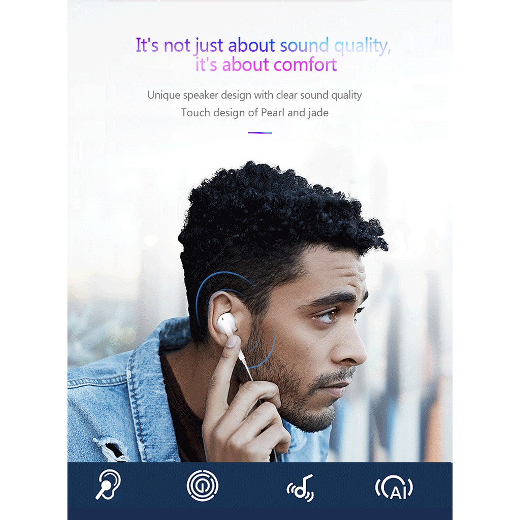 Tai nghe có dây FENGZHI E35 chính hãng nhét tai có Mic đàm thoại chân cắm Type C  BH 12 tháng