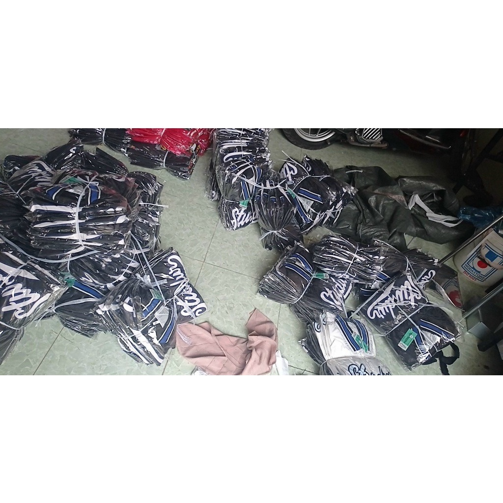 Áo Bomber 𝗙𝗥𝗘𝗘𝗦𝗛𝗜𝗣 Áo chống nắng bóng chày STUDU TRẮNG nam nữ unisex hàn quốc dễ thương varsity cao cấp giá rẻ.