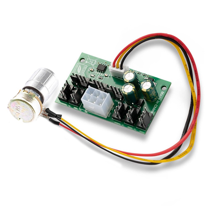Set 2 Bảng Mạch Điều Khiển Tốc Độ Quạt Máy Tính 8 Cổng 4-Pin PWM