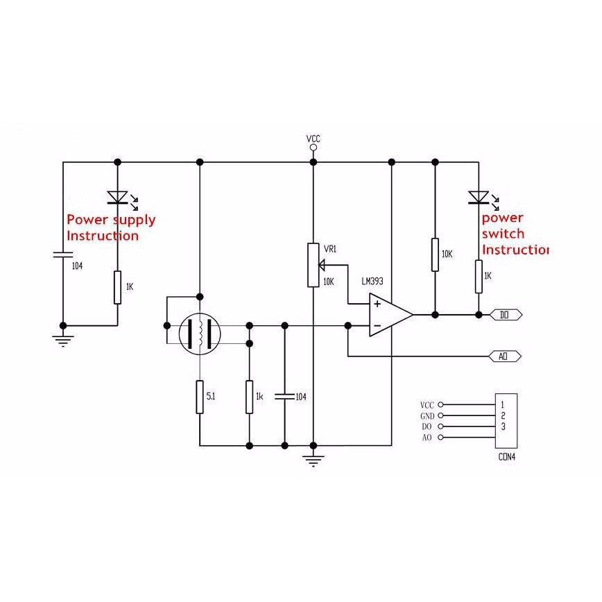 Cảm Biến Khí Gas Mq-3 Cho Arduino 2021