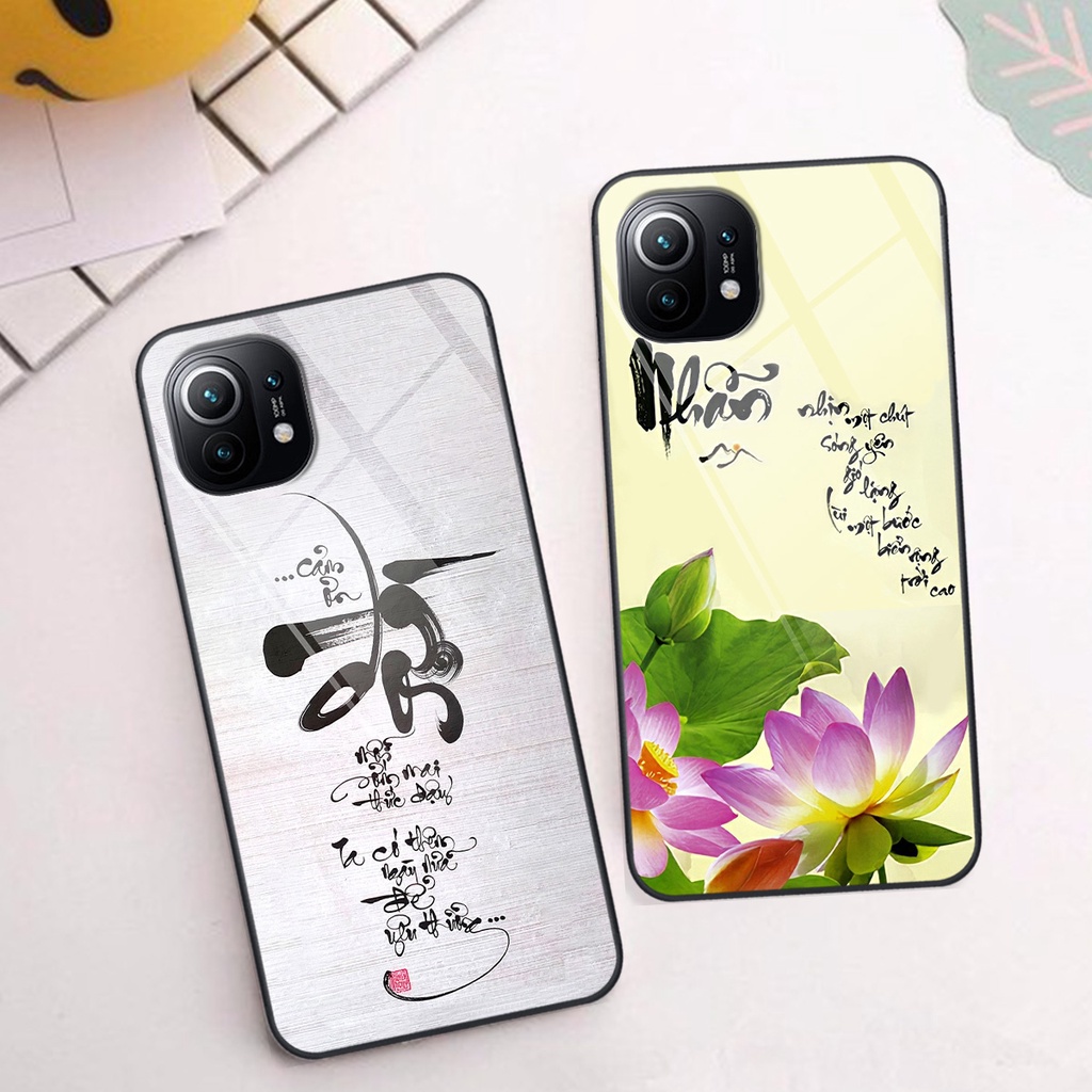 Ốp kính Xiaomi Mi 11 / Mi 11T / Mi 11 Lite mã đáo thành công, thuận buồn xuôi gió, tài lộc