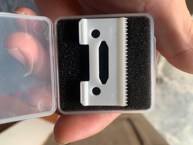 Lưỡi kép sứ thay thế cho tông đơ