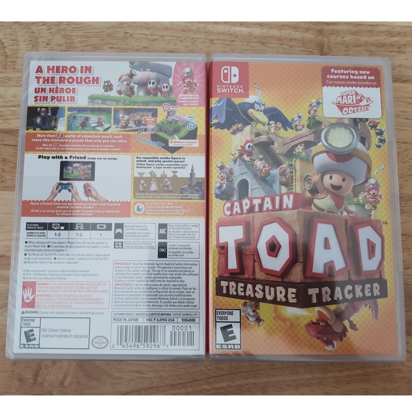 Thẻ Captain Toad - Nintendo Switch