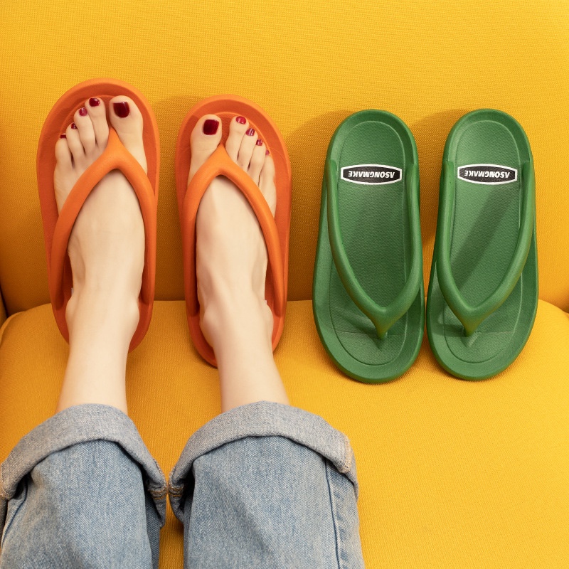 Dép Đi Biển Kiểu Dáng Đơn Giản Thời Trang Mùa Hè Dành Cho Cặp Đôi