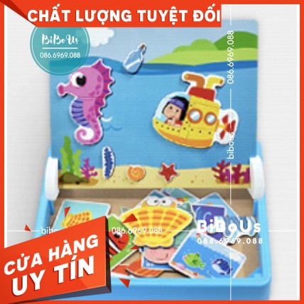 ĐỒ CHƠI THÔNG MINH GHÉP HÌNH THEO CHỦ ĐỀ ĐẠI DƯƠNG - GIÚP BÉ HỌC CÁC CON VẬT TRONG THẾ GIỚI ĐẠI DƯƠNG RỘNG LỚN