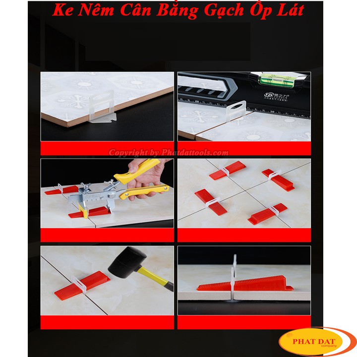 Ke nêm cân bằng gạch ốp lát-100 cái