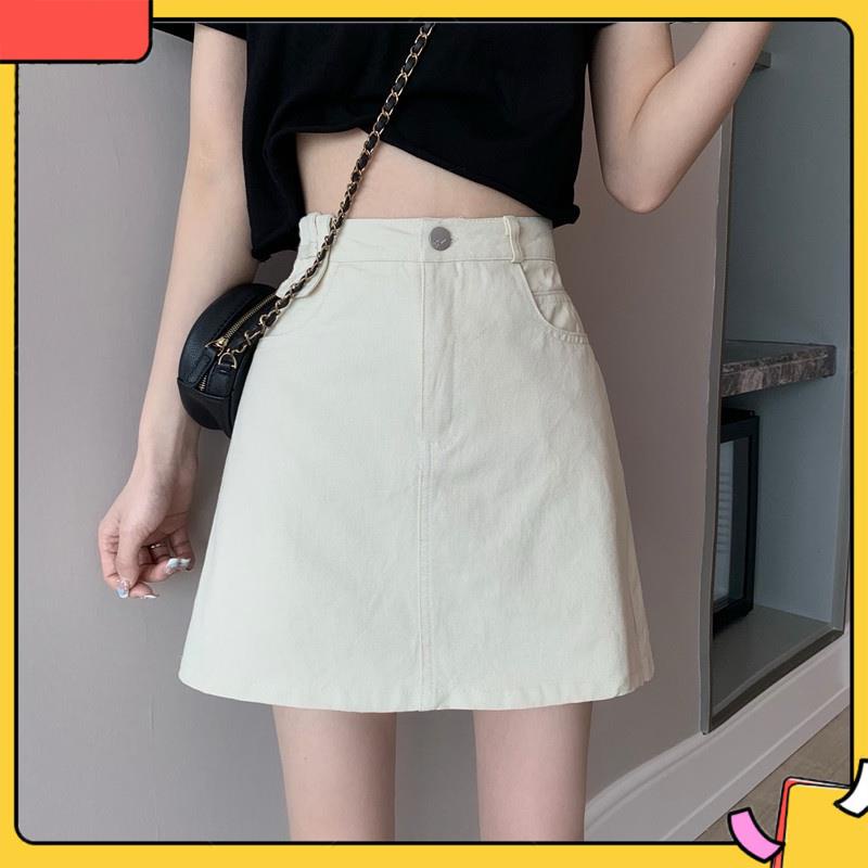Chân váy kaki có lót trong trẻ trung năng động,Váy chữ A ngắn chất liệu kaki cao cấp co giãn siêu hot mã 506