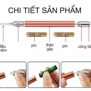 Dụng cụ lấy ráy tai có đèn