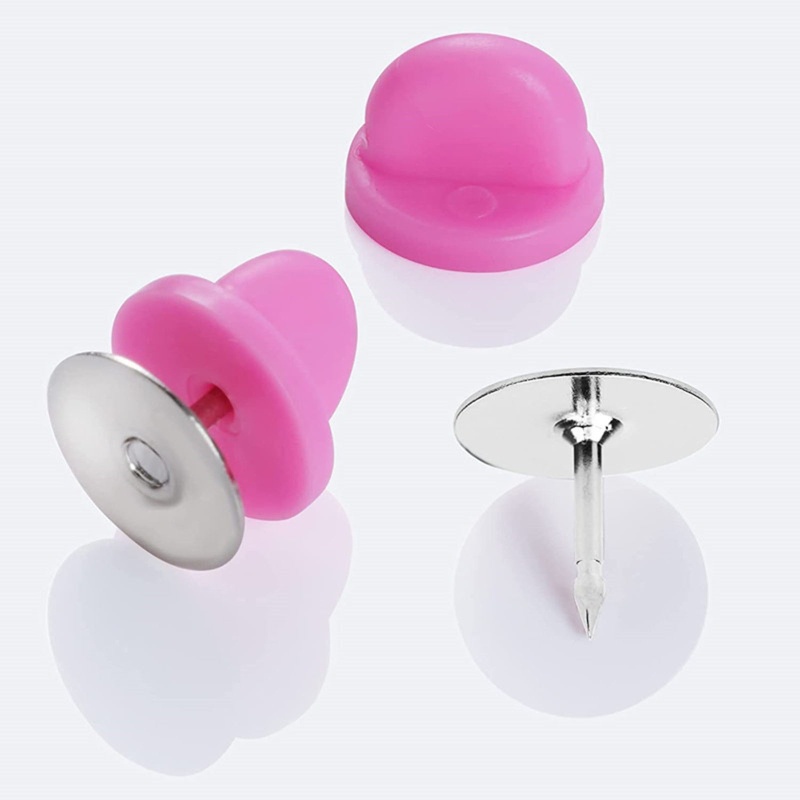 Set 100 Cặp Ghim Cà Vạt Bướm Màu Trơn
