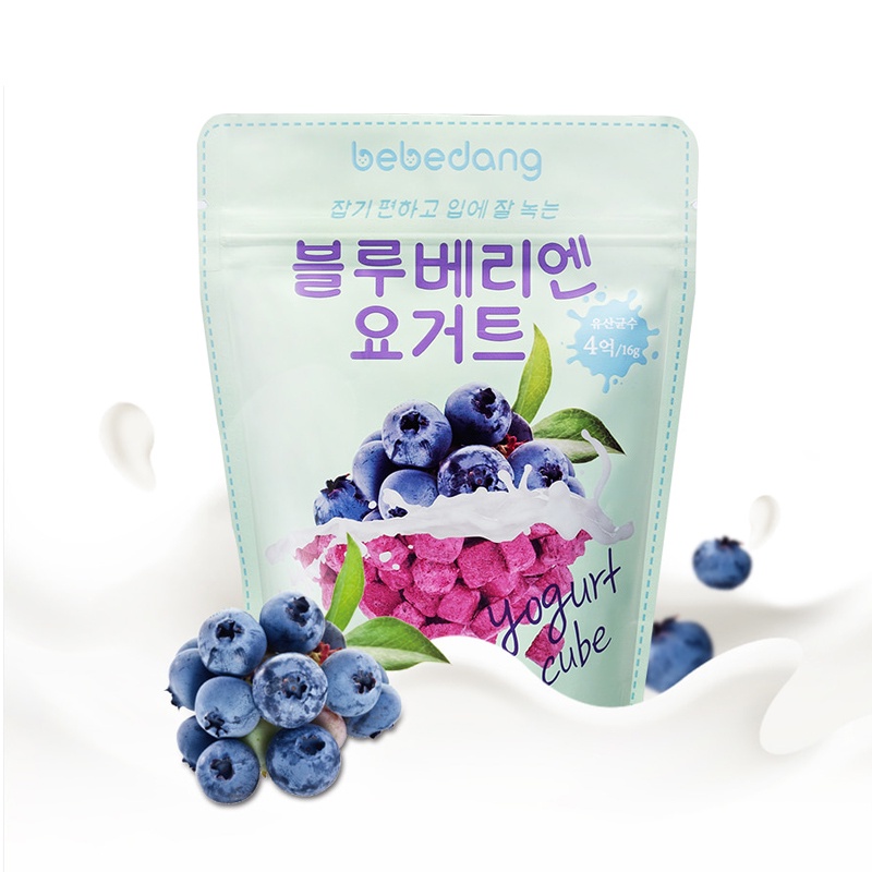 Sữa Chua Khô Sấy Lạnh Bebedang Hàn Quốc Cho Bé Ăn Dặm Từ 6 Tháng Tuổi Tăng Cường Hệ Tiêu Hóa
