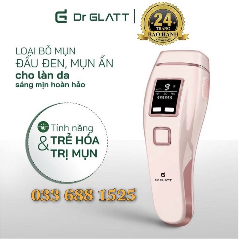 MÁY TRIỆT LÔNG DR GLATT IPL PRO Đức [Chính Hãng]