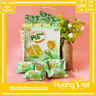 Bánh Pía Tân Huê Viên Kim Sa Trà Xanh
