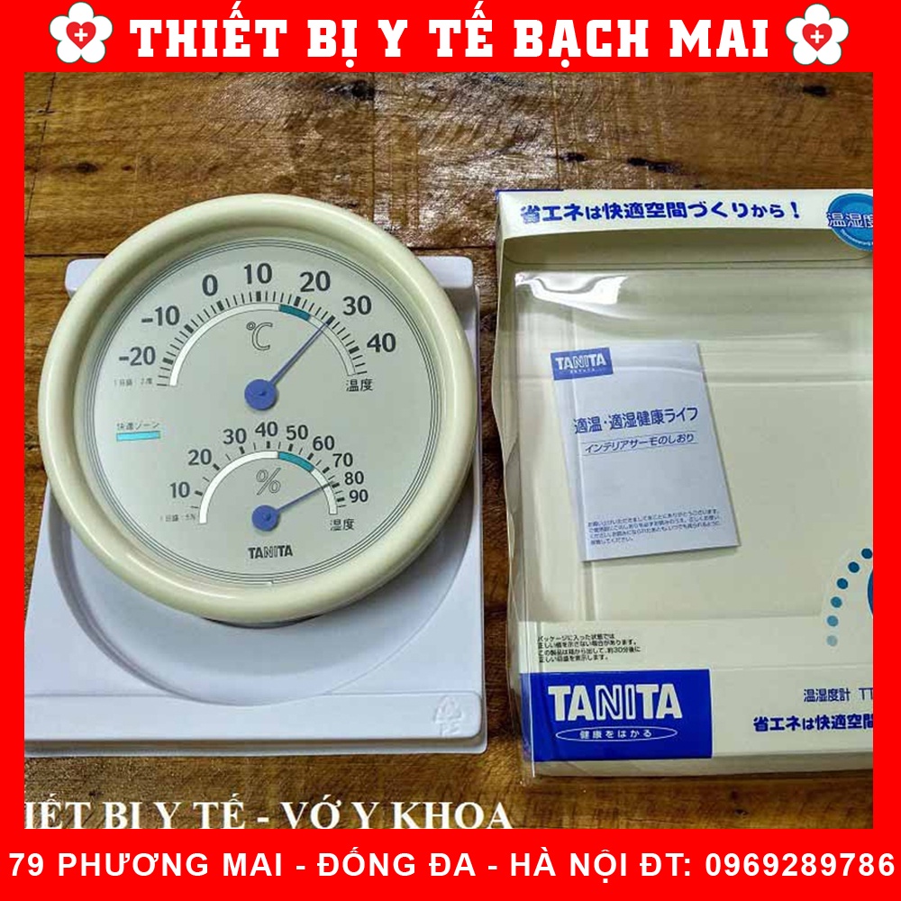 Nhiệt Ẩm Kế TANITA TT513 [Nhật Bản] - Theo Dõi Nhiệt Độ, Độ Ẩm Trong Phòng Hoặc Ngoài Trời