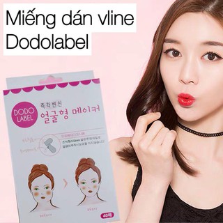 Băng Dính V line Dodo Label 40 miếng