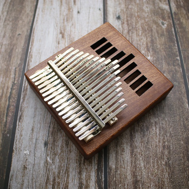 Đàn kalimba 17 phím gỗ nguyên khối Mahagony GECKO000028