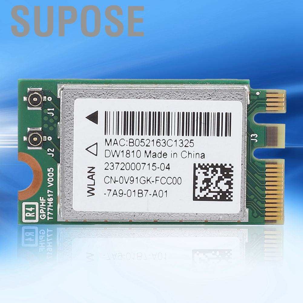 Card Mạng Bluetooth Supose Dw1810 Cho Asus / Acer / Benq / Dell / Samsung Su