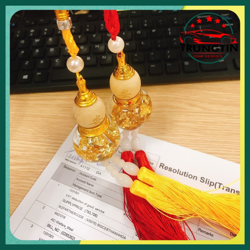 Dây Treo Trang trí  Hồ Lô  Nhũ Vàng Dây treo Gương Xe ô Tô Xe Hơi. | BigBuy360 - bigbuy360.vn