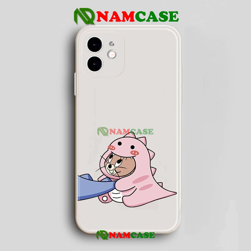 Ốp lưng iPhone cặp đôi cạnh viền vuông silicon dẻo cho iphone 6/6s/7/8/X/XS/XR/11/12/13 Pro Plus Max cute dễ thương