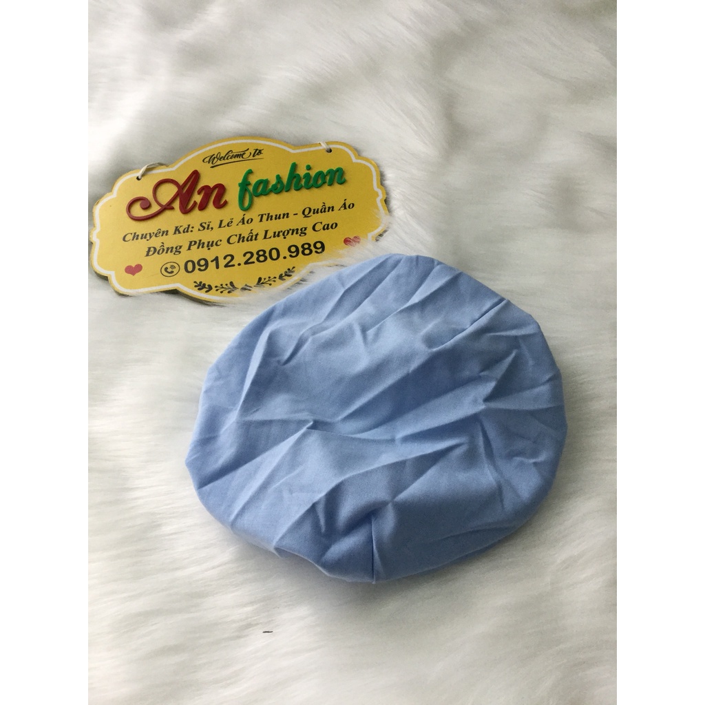 Nón bánh tiêu xếp ly ngành thủy sản vải Ford