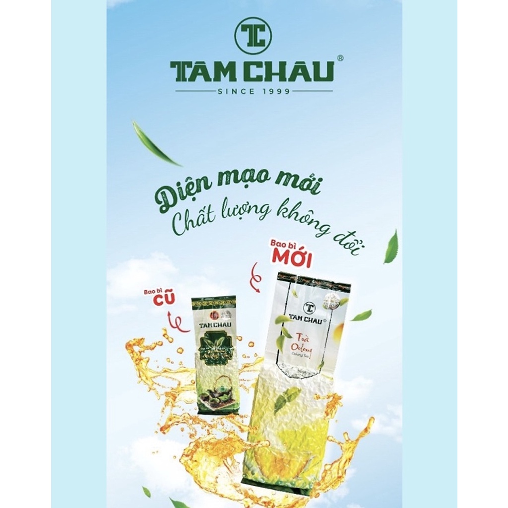 TRÀ Ô LONG ( OOLONG) BAO NHÔM TÂM CHÂU 250GR