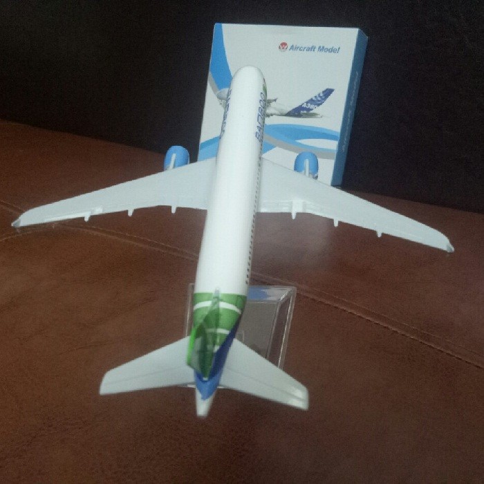 Mô hình máy bay bamboo airways a320 giá rẻ 16cm