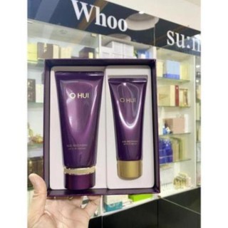 [CHUẨN LG HÀN] - SET LÀM SẠCH OHUI TÍM DẠNG DẦU Gel To Oil Cleanser Ohui Age Recovery