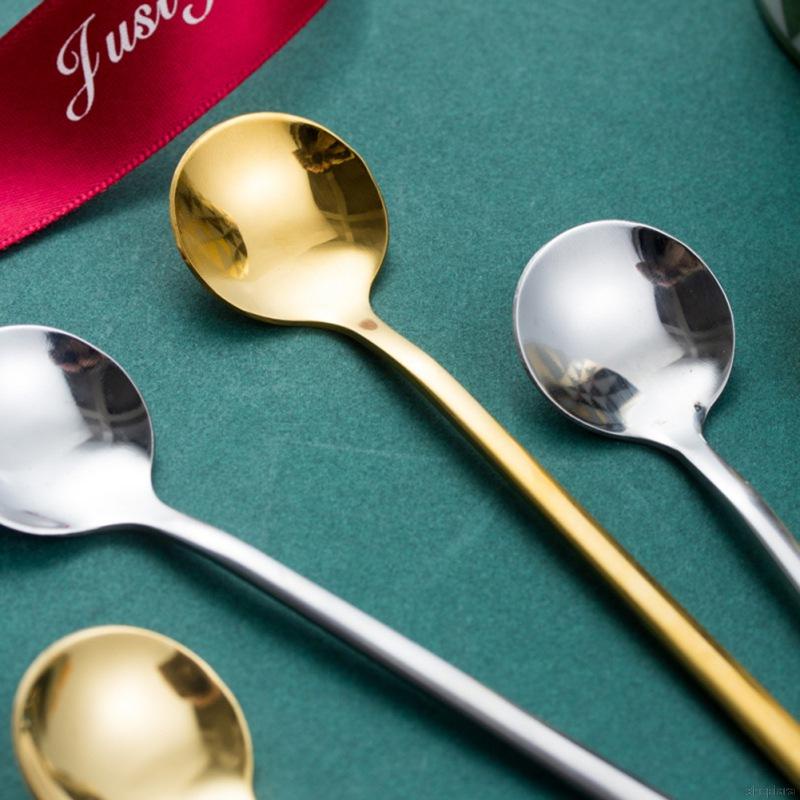 Muỗng cà phê tròn 15cm bằng thép không gỉ 304