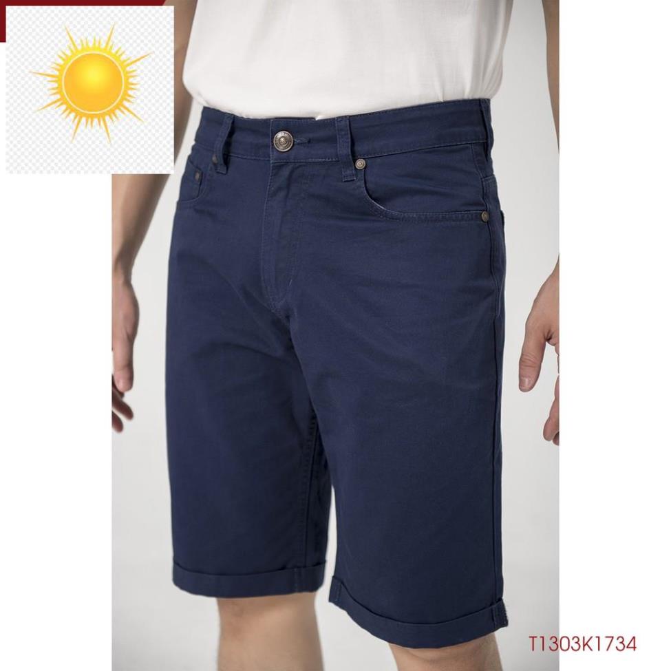 ️🎽 Quần Ngố Kaki Nam Xắn Ống T1303K1734 GENVIET ️🎽 xả